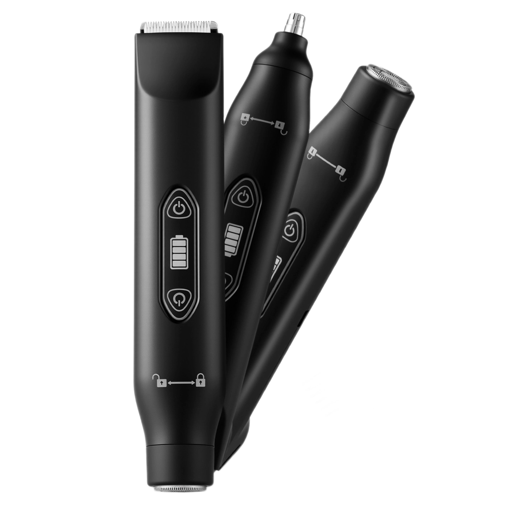 BettrShave™ Midnight | 3-in-1 Men's Body, Beard & Nose Hair Trimmer