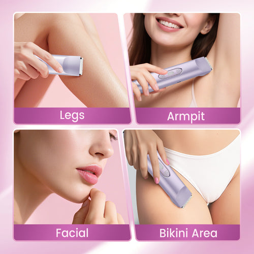 BettrShave™ Lavender | 3-in-1 Women's Body, Bikini & Facial Hair Trimmer